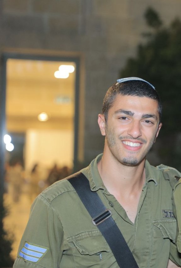 Shaked in IDF uniform